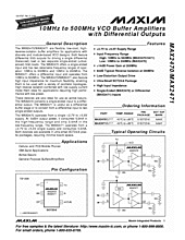 DataSheet MAX2470 pdf